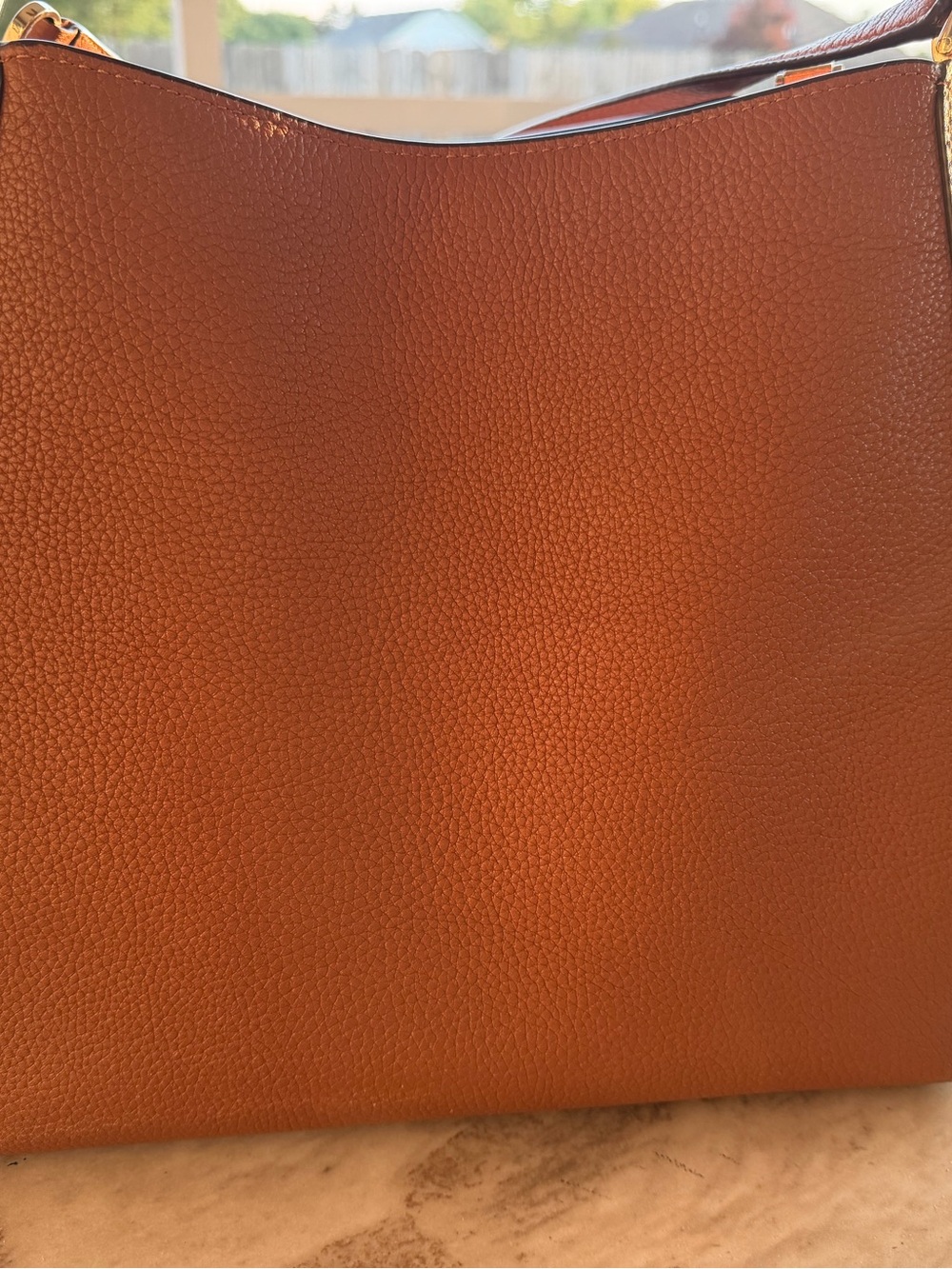 Kate Spade Leila Medium Triple Compartment Shoulder Bag (Warm Gingerbread) - Picture 11 of 12